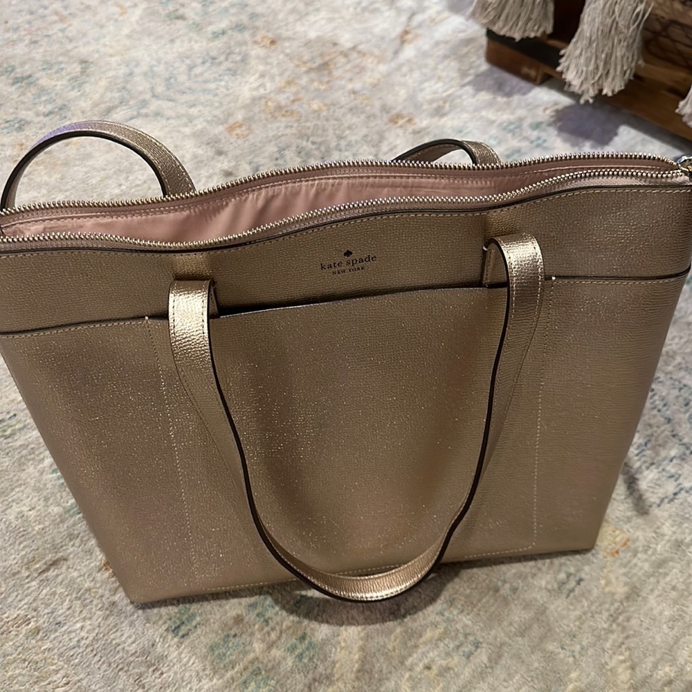 Kate Spade Light Rose Gold Tote